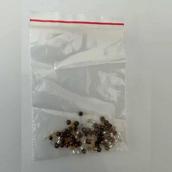 NWT MONI Couture Beaded Olive Green Amber Brown Formal Clutch With Bronze Accent - Picture 10 of 15